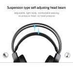 Lenovo Thinkplus G80-B USB RGB Gaming Headset - 7.1 Surround Sound - Noise Cancelling Microphone