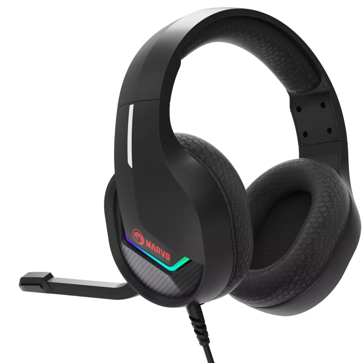 MARVO H8618 Tactic 40 USB RGB Mesh Gaming Headset - Stereo Surround Sound