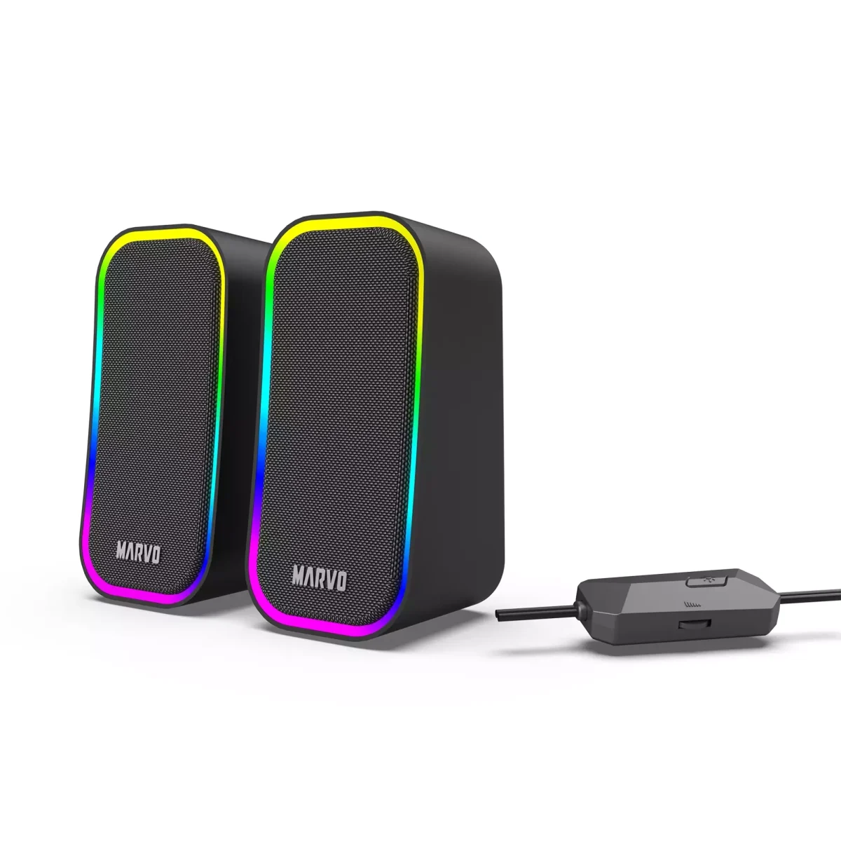 MARVO SG285 Havoc 20 2.0 Stereo RGB Gaming Speaker (6W)