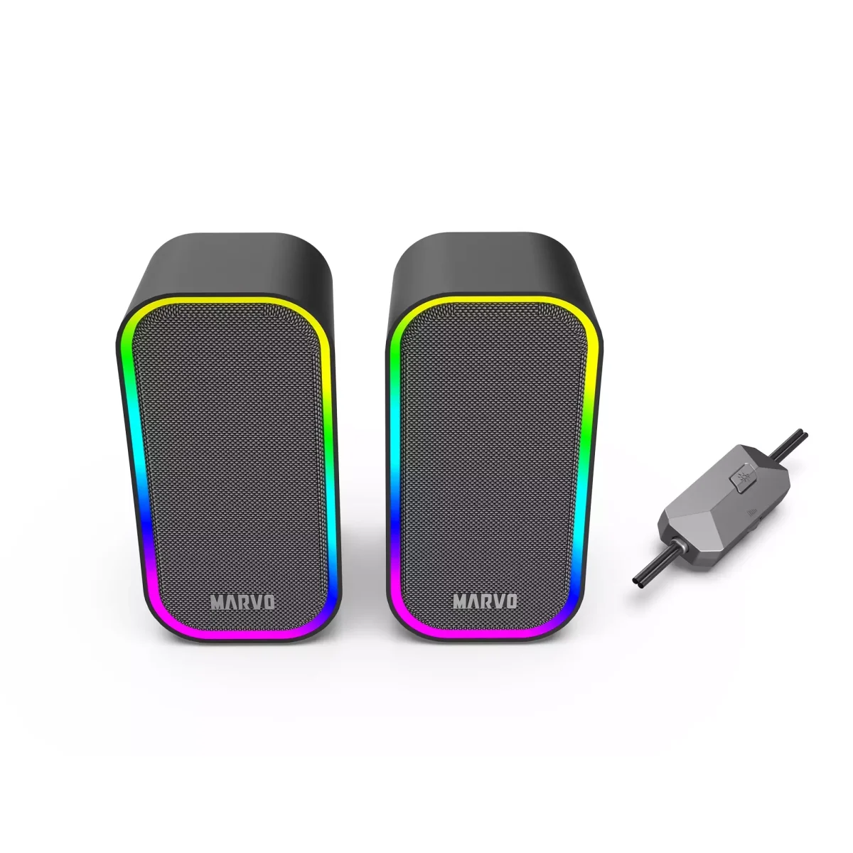 MARVO SG285 Havoc 20 2.0 Stereo RGB Gaming Speaker (6W)