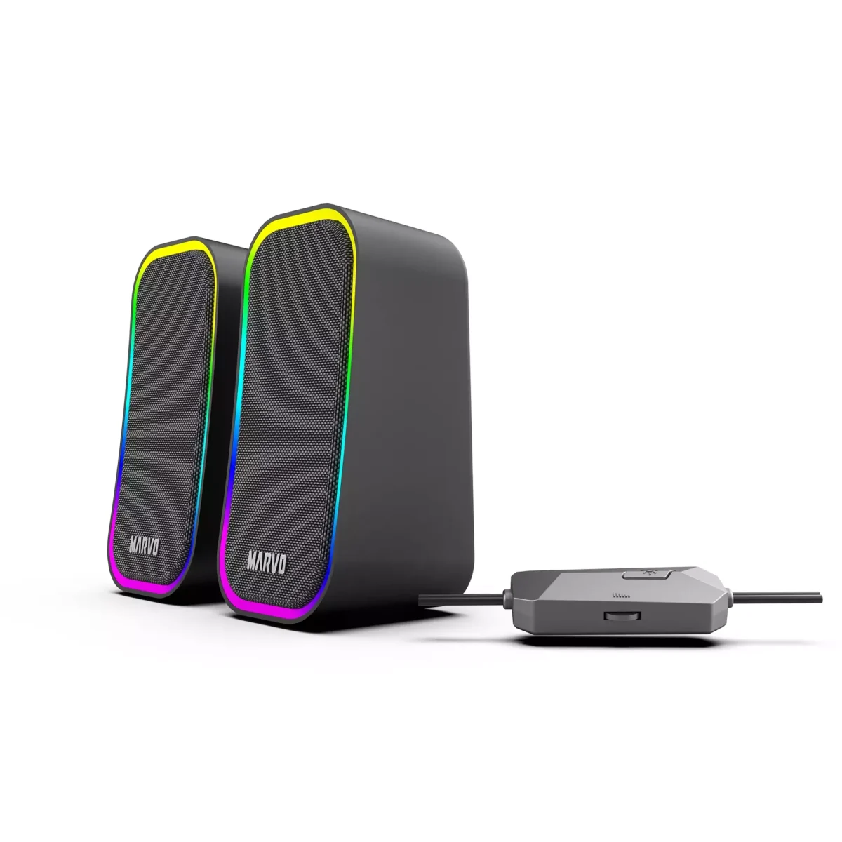 MARVO SG285 Havoc 20 2.0 Stereo RGB Gaming Speaker (6W)