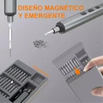 Mini Electric Precision Screwdriver, 68-in-1 400RPM with 5 Torque Settings, 68 Drill Bits