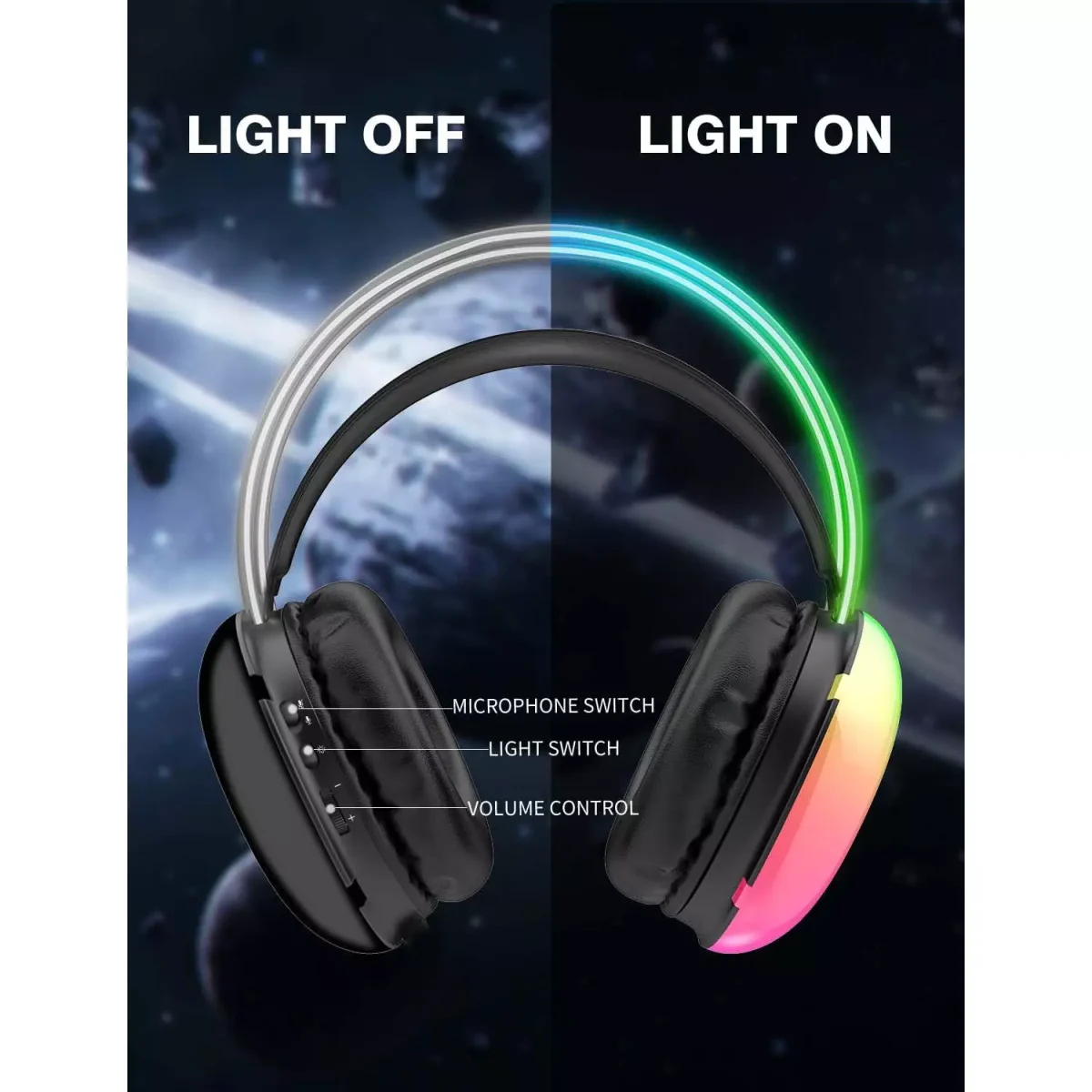 ONIKUMA X25 Gaming Headset (Black)