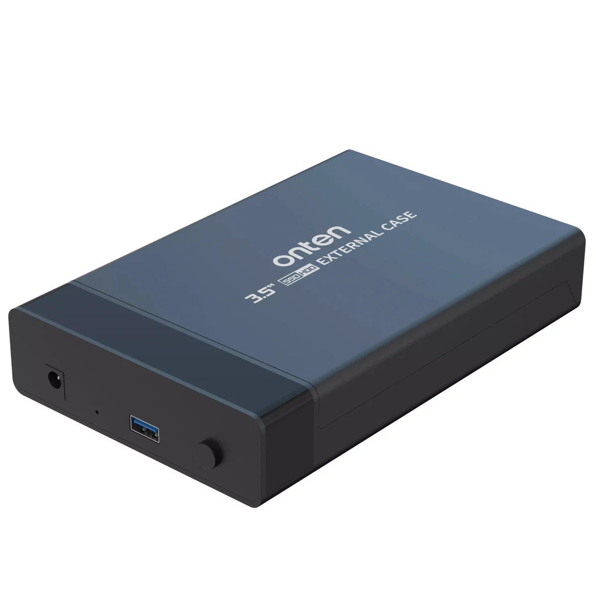 ONTEN 3.5 Inch HDD Enclosure Support 10TB USB 3.0 With Power Adapter and data Cable