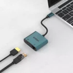 ONTEN UC288 USB-C to HDMI HD Video Adapter with RJ45(100M)