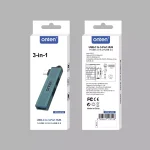 ONTEN UC51 3 in 1 USB C HUB to 3 port Hub USB 3.0 X1 USB 2.0 X2