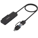 ONTEN UCA312 USB-A & USB-C to SATA Adapter with 3XUSB 3.0 HUB