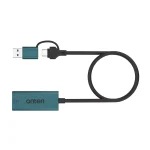 ONTEN UE106+ Ethernet Adapter USB-A & USB-C RJ45 1000M