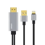 ONTEN USB to HDMI Converter for Lightning to HDMI Cable Adapter for Apple iPhone X 8 7 6S 5 iPad Pro Air HDMI TV Digital AV Adapter