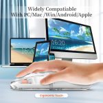 Transparent Wireless, Bluetooth 3 Mode Silent Mouse