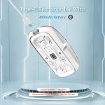 Transparent Wireless, Bluetooth 3 Mode Silent Mouse