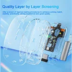 Transparent Wireless Bluetooth Silent Mouse