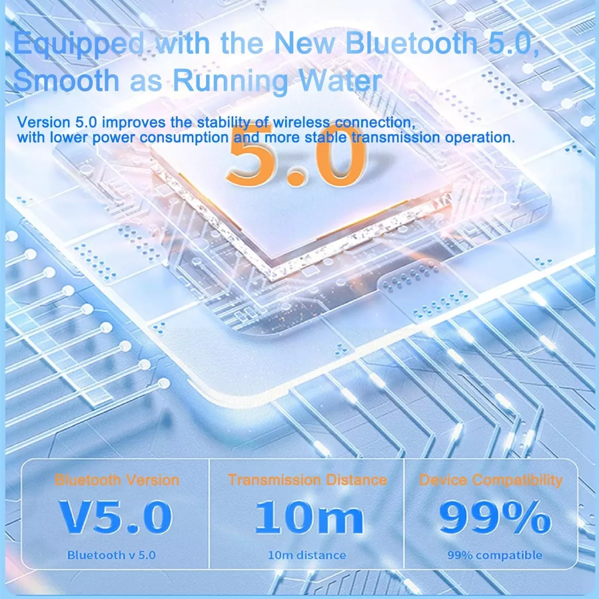 Transparent Wireless Bluetooth Silent Mouse