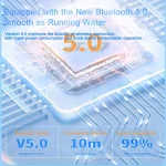 Transparent Wireless Bluetooth Silent Mouse