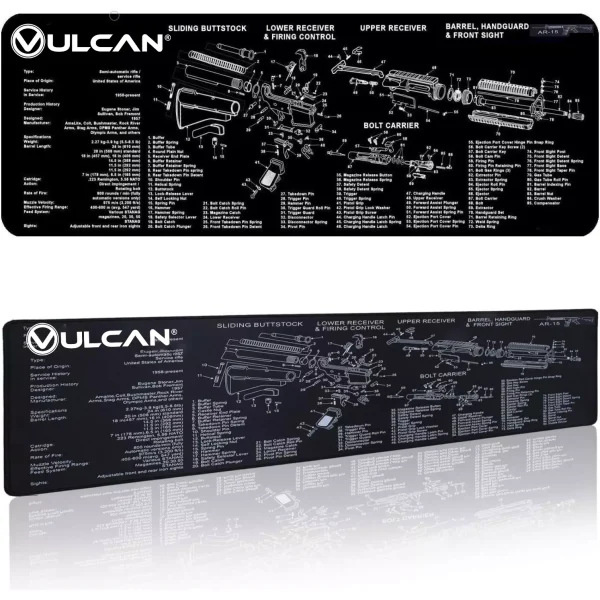 Vulcan Heavy Gaming Mouse Pad - Size 900X300X6MM