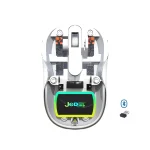 JeDEL WD141 Wireless, Bluetooth Rechargeable Mouse - 1200 DPI Adjustable - Battery Life 180 Hours (White)