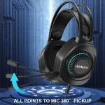 Lenovo Thinkplus G81-B USB RGB Gaming Headset - 7.1 Surround Sound - Noise Cancelling Microphone