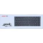 AJAZZ NACODEX AK33 Bluetooth & Wired Mechanical Keyboard, Rainbow LED Backlit, Blue Switch