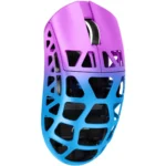 ATTACK SHARK R3 46g Superlight Tri Mode BT/Wireless 2.4Ghz/Wired Gaming Mouse, Magnesium Alloy, PAW3395 26K DPI Sensor, 8000Hz Wireless Polling Rate (Purple)