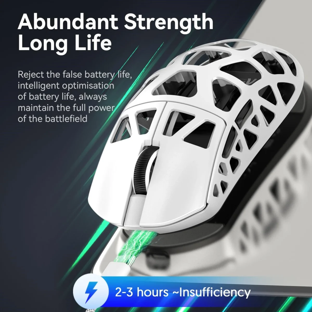 ATTACK SHARK R3 46g Superlight Tri Mode BT/Wireless 2.4Ghz/Wired Gaming Mouse, Magnesium Alloy, PAW3395 26K DPI Sensor, 8000Hz Wireless Polling Rate (Silver)