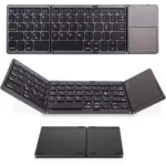 B033 Folding Bluetooth Keyboard Ultra Slim with Touchpad