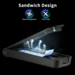 FIDECO M.2 NVMe SSD Enclosure, USB 3.2 Gen 2 to M.2 NVMe Enclosure, PCIe NVMe Adapter for M & M+B Key