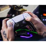 KontrolFreek FPS Freek Galaxy Black for PlayStation 4 (PS4) and PlayStation 5 (PS5)