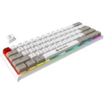 MAGIC-REFINER MK22 60% Gaming Mechanical Keyboard - Red Switch - Dye-Sublimation Keycap - Full RGB 62 Keys - Detachable Type C Cable