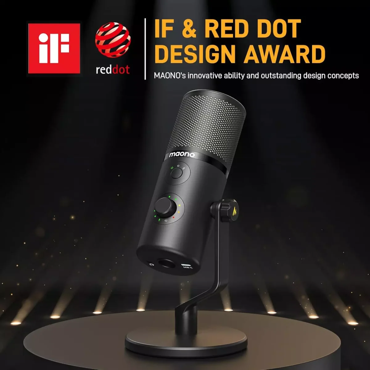 MAONO DM50 USB Condenser Gaming Microphone