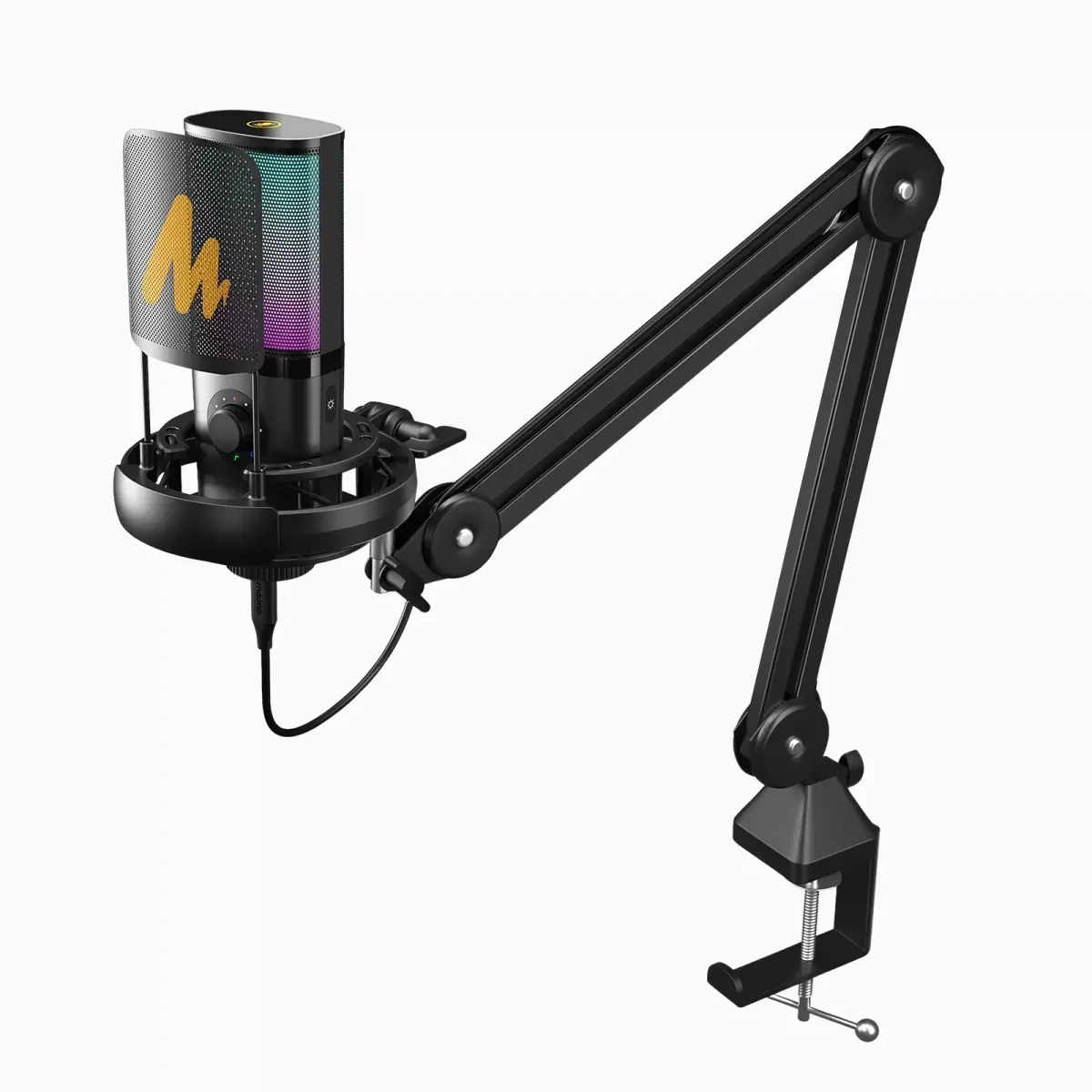 MAONO PM450S USB Condenser Studio Microphone With Boom Arm