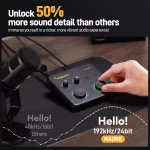MAONO PS22 Lite USB Audio Interface with XLR Input 24-bit192kHz Routing Software LOOPBACK ASIO Driver