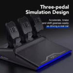 PXN V99 PC Racing Wheel, Real Force Feedback Steering Wheel with Pedals and Shifter, Detachable 270900 Degree Race Steering Wheel Simulator for PC, Xbox One, Xbox Series XS, PS4
