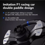 PXN V99 PC Racing Wheel, Real Force Feedback Steering Wheel with Pedals and Shifter, Detachable 270900 Degree Race Steering Wheel Simulator for PC, Xbox One, Xbox Series XS, PS4