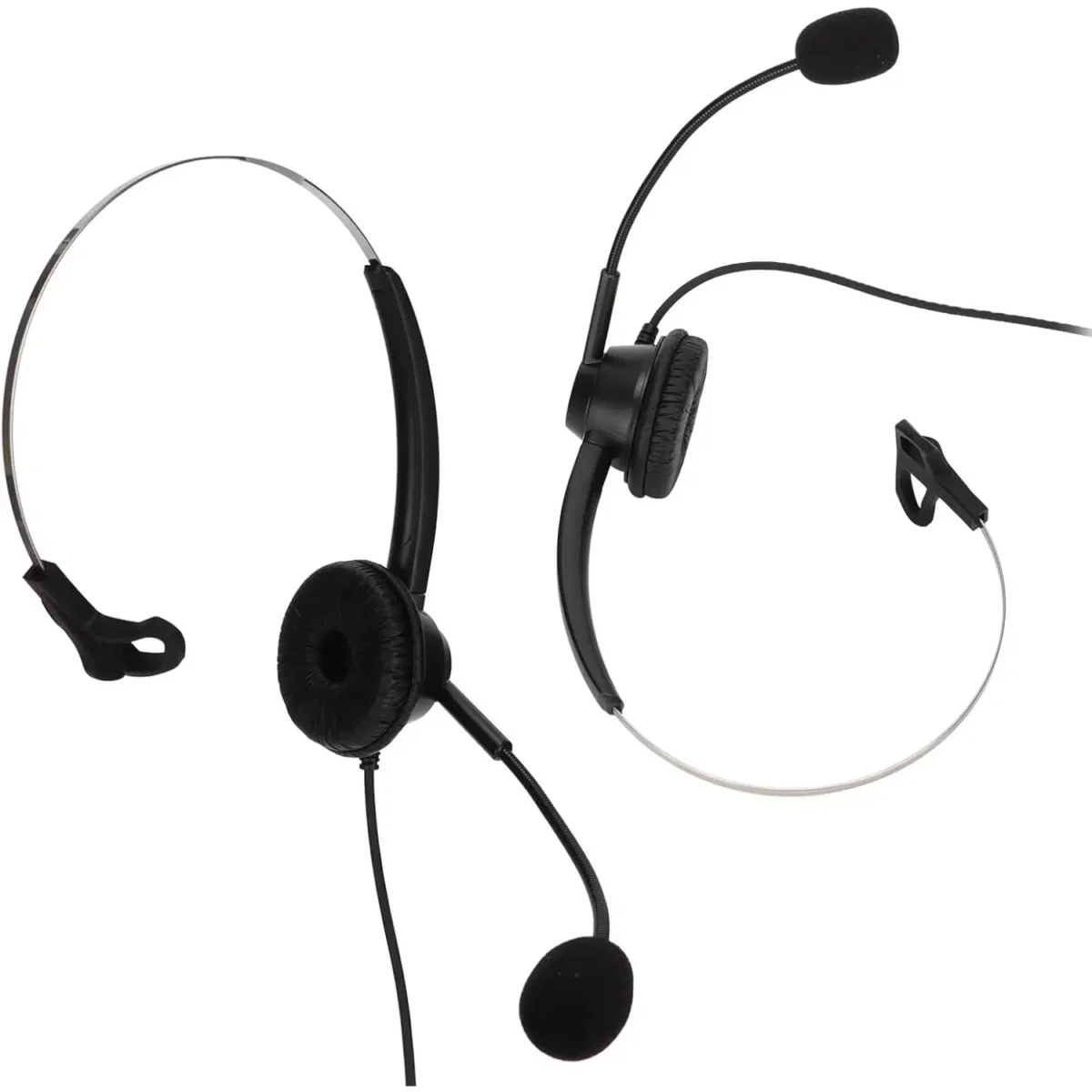 SXGOTY T200 USB Headset with Microphone Noise Cancelling, Super Light (Mono)