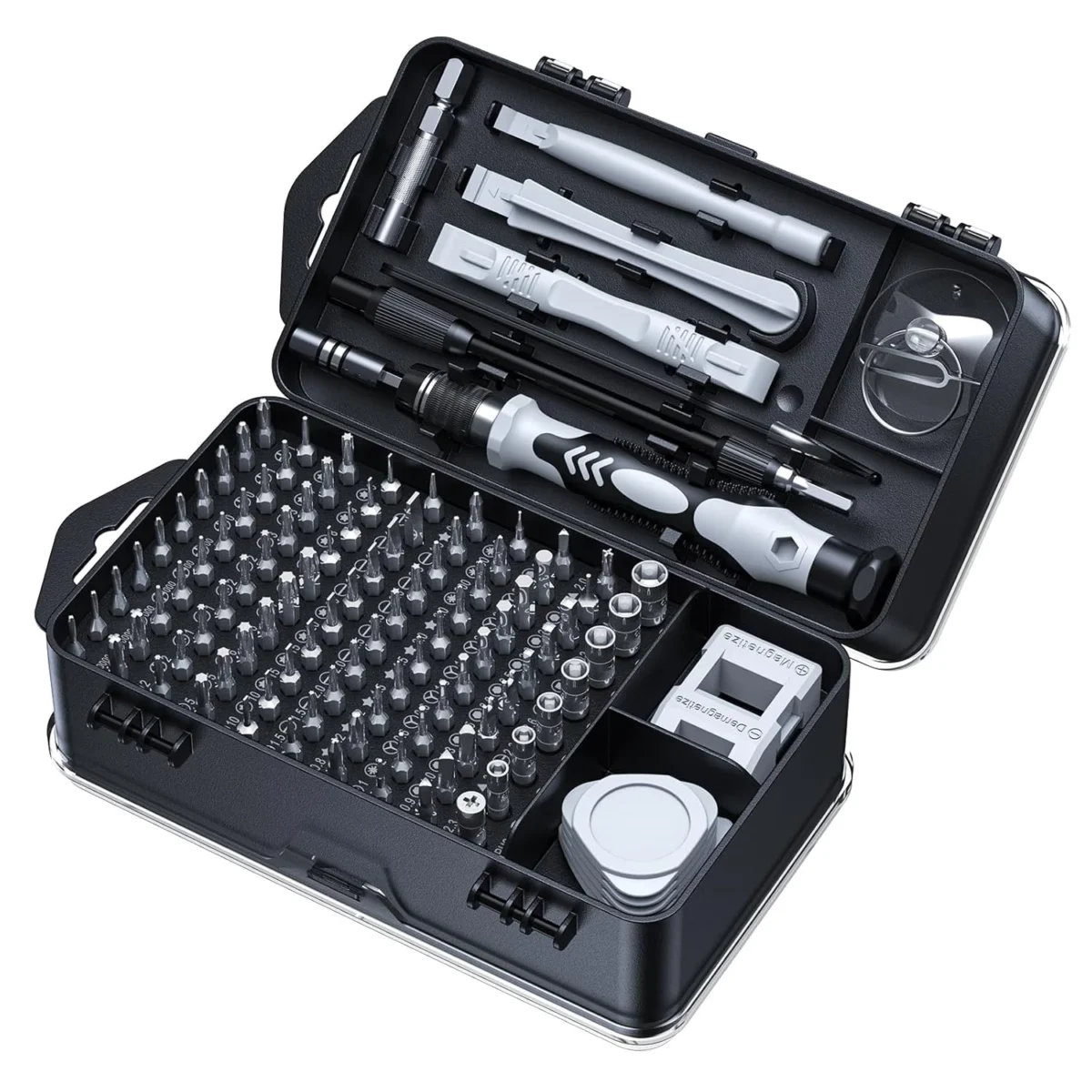 115-in-1 Precision Screwdriver Set, [Super Durable] Mini Professional Magnetic Repair Tool Kit, Small Screwdriver for Phone, Computer, Watch, Laptop, Macbook, Eyeglass, Electronic