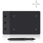 HUION H420 OSU Graphics Drawing Tablet Signature Pad with Digital Stylus and 3 Express Keys Black