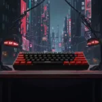 JEDEL KL69 60% Gaming Mechanical Keyboard - Blue Switches - Rainbow LED Lighting (English & Arabic)
