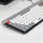 Jedel K37 Wired Slim Chocolate Office Keyboard With Mobilephone Holder