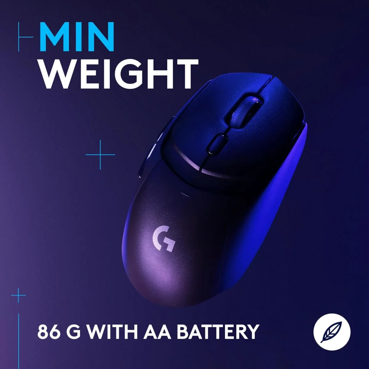 Logitech G309 Lightspeed Wireless, Bluetooth Gaming Mouse Hero 25K Sensor 86g (Black)