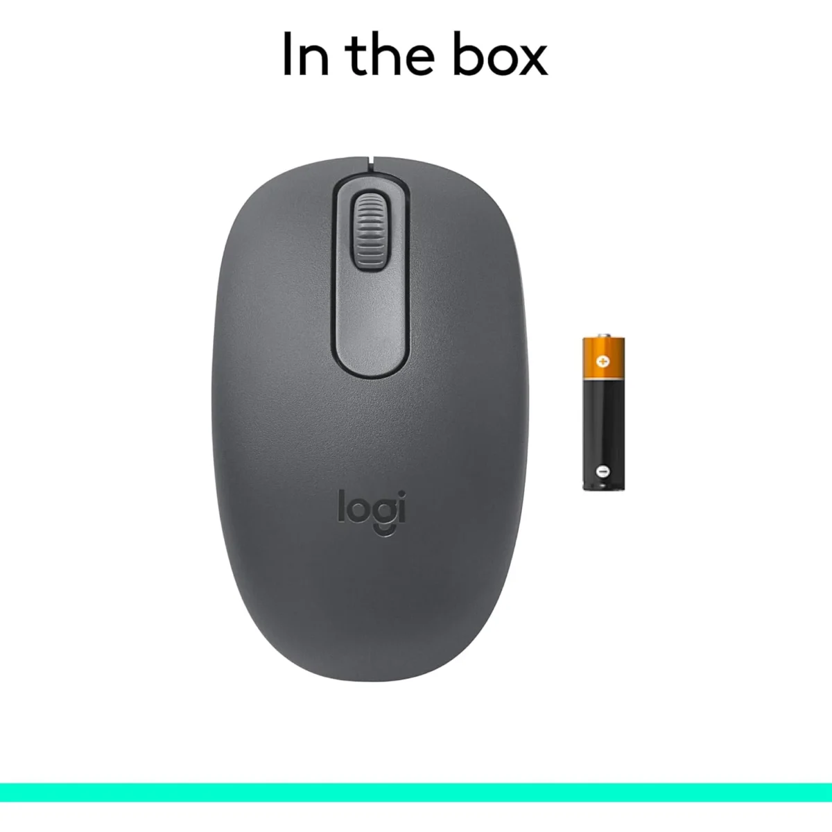 Logitech M196 Bluetooth Wireless Mouse (Graphite)