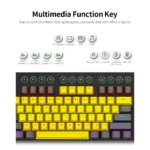 MAGIC-REFINER MK13 Gaming Mechanical Keyboard - Red Switch