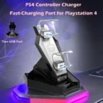PHOINIKAS T1 Dual PS4 Controller USB Charging Station
