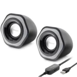 Philips SPA2209 Desktop Speakers 5W - 2.0 Channel Stereo - USB Powered + 3.5mm Cable