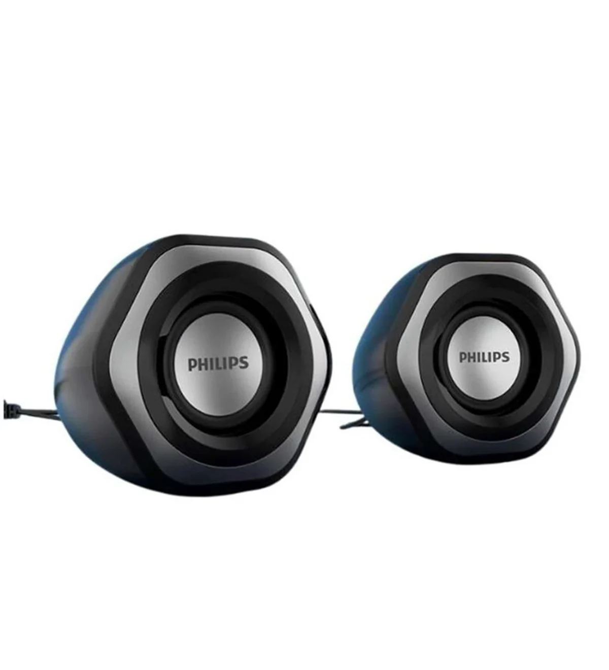 Philips SPA2209 Desktop Speakers 5W - 2.0 Channel Stereo - USB Powered + 3.5mm Cable