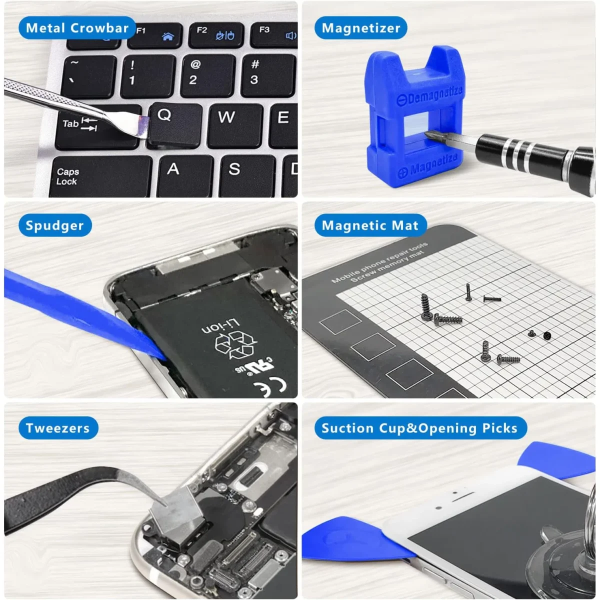 Precision Screwdriver Set, Unamela 139 in 1 Computer Repair Tool Kit, Magnetic Screwdriver Kit with 120 Bits Compatible