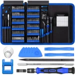 Precision Screwdriver Set, Unamela 139 in 1 Computer Repair Tool Kit, Magnetic Screwdriver Kit with 120 Bits Compatible