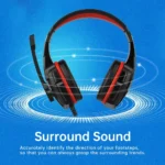 Python Fly G9000 Mini Gaming Headset - Stereo Sound (Red)