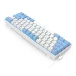 REDRAGON K617 Fizz RGB 60% Gaming Mechanical Keyboard - Red Switches (White Blue)