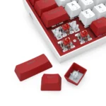 REDRAGON K617 Fizz RGB 60% Gaming Mechanical Keyboard - Red Switches (White Red)