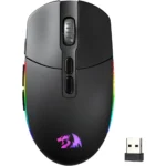 Redragon M719 Pro Rechargable Wireless Gaming Mouse, 8 Programmable Buttons, RGB Backlit, Optical Sesnor 10,000 DPI